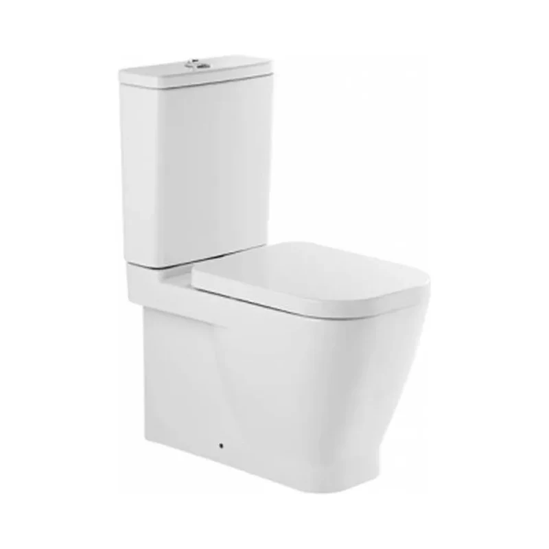 Inodoro Completo de Suelo Rimflush Look Unisan Blanco
