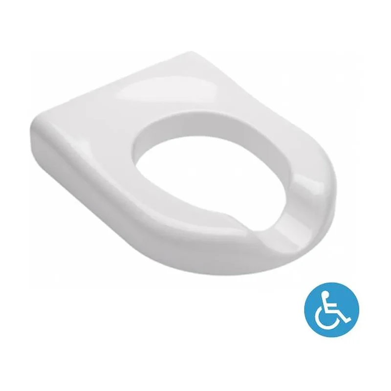 Inodoro de Suelo Adaptado Movilidad Reducida New WCCare Unisan Blanco