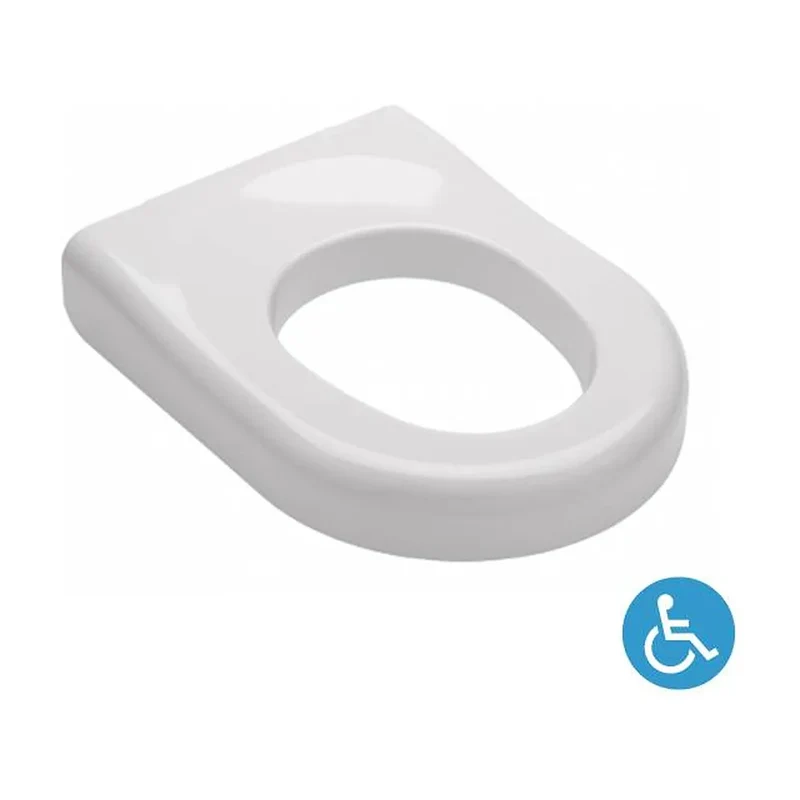 Inodoro de Suelo Adaptado Movilidad Reducida New WCCare Unisan Blanco