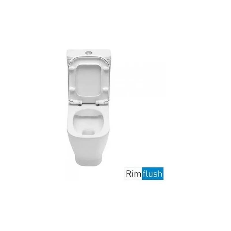 Inodoro de Suelo Rimflush Look Unisan Blanco