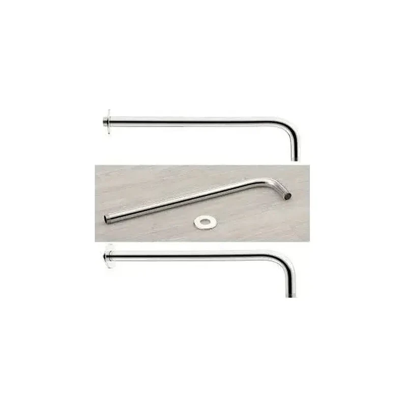 Soporte de rociador de ducha para pared de latón de 9x40 cm en cromado de Valaz