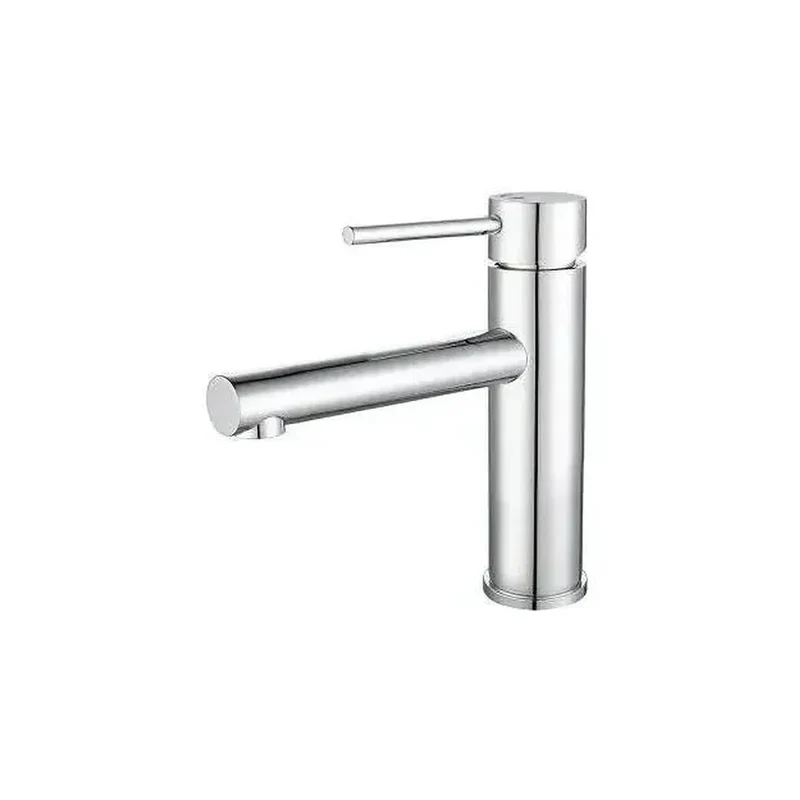 Grifo de lavabo monomando de agua fría con caño recto en cromado Nansa de Valaz