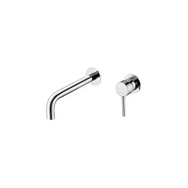 Grifo de lavabo empotrado a pared monomando de 23,7 cm en cromado Deva de Valaz