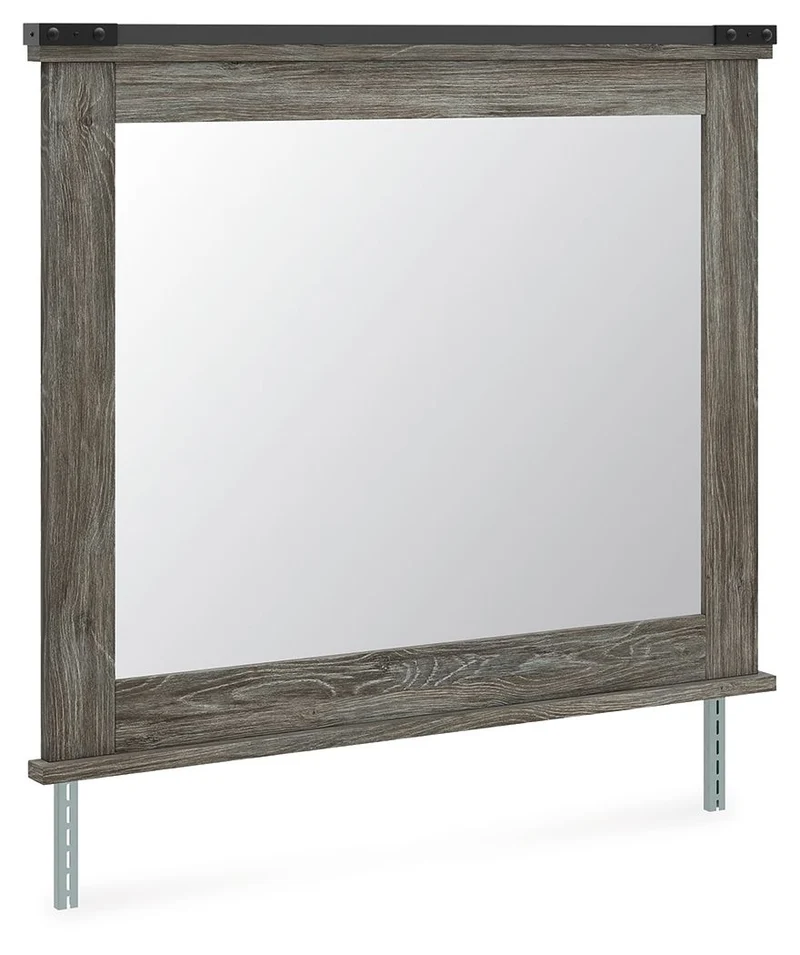 Frandern - Bedroom Mirror - Gray