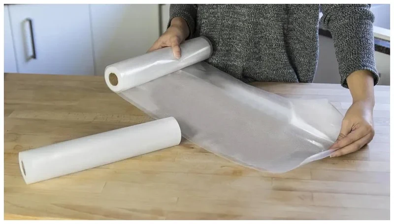 Rollos de Vacío 28x600 cm: BPA-Free, Aptos para Sous Vide y Microondas de Cecotec