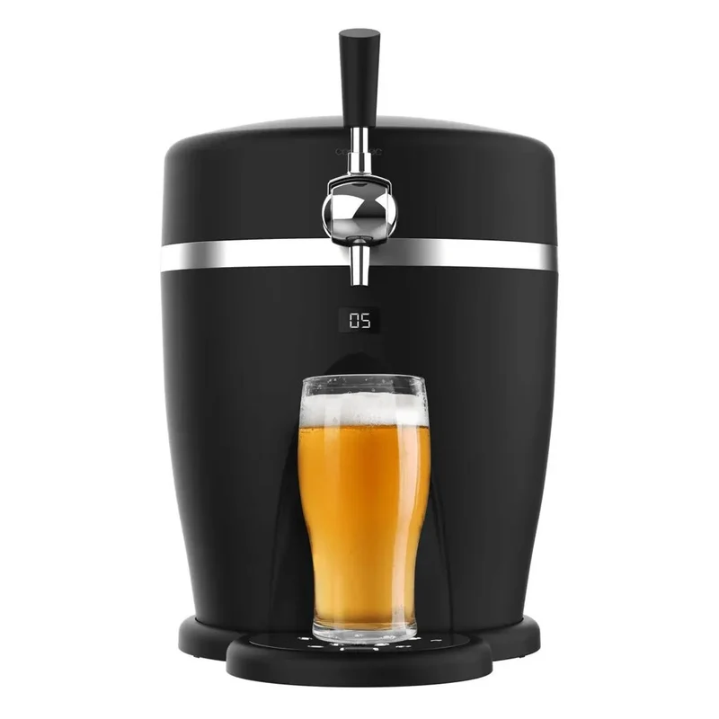 Dispensador de Cerveza BeerFlow 5000: Enfriamiento Rápido y Almacenamiento Versátil de Cecotec