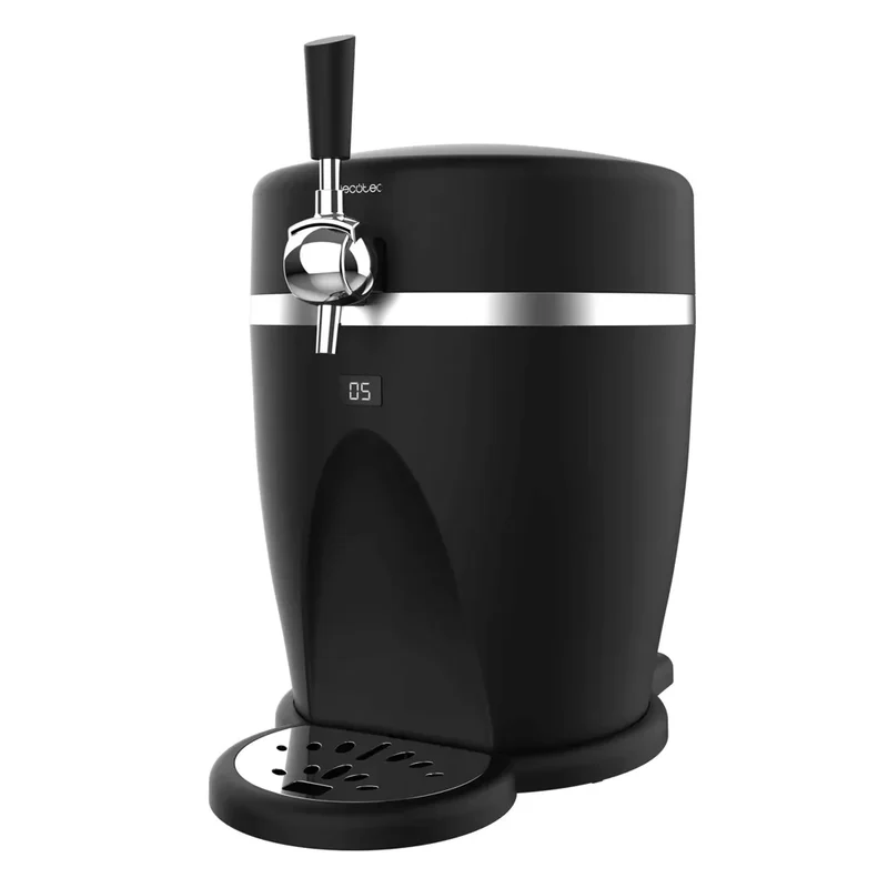 Dispensador de Cerveza BeerFlow 5000: Enfriamiento Rápido y Almacenamiento Versátil de Cecotec