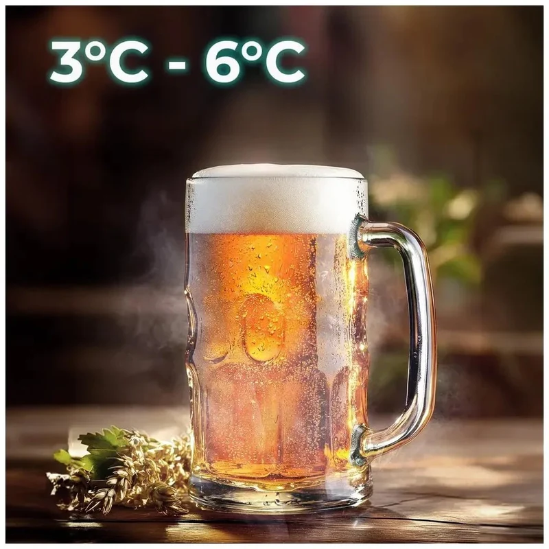 Dispensador de Cerveza BeerFlow 5000: Enfriamiento Rápido y Almacenamiento Versátil de Cecotec