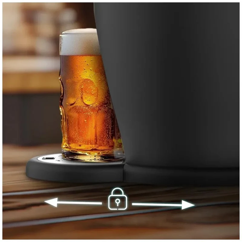 Dispensador de Cerveza BeerFlow 5000: Enfriamiento Rápido y Almacenamiento Versátil de Cecotec