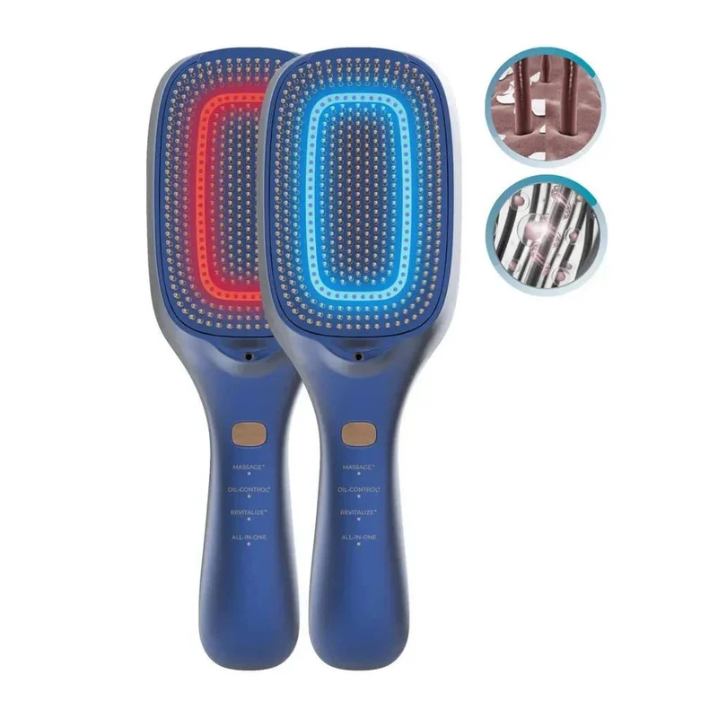 Cepillo HairCare Revitalize Blue Innovación en cuidado capilar con 5 tecnologías Cecotec
