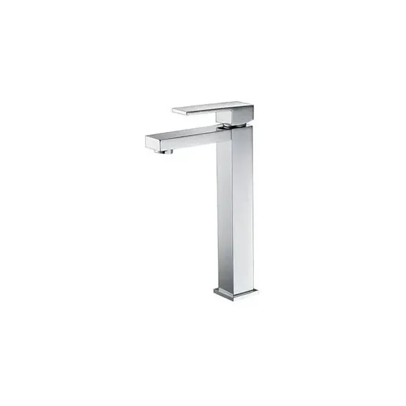 Grifo monomando para lavabo con un caño extra alto de acabado cromado Valencia de Imex
