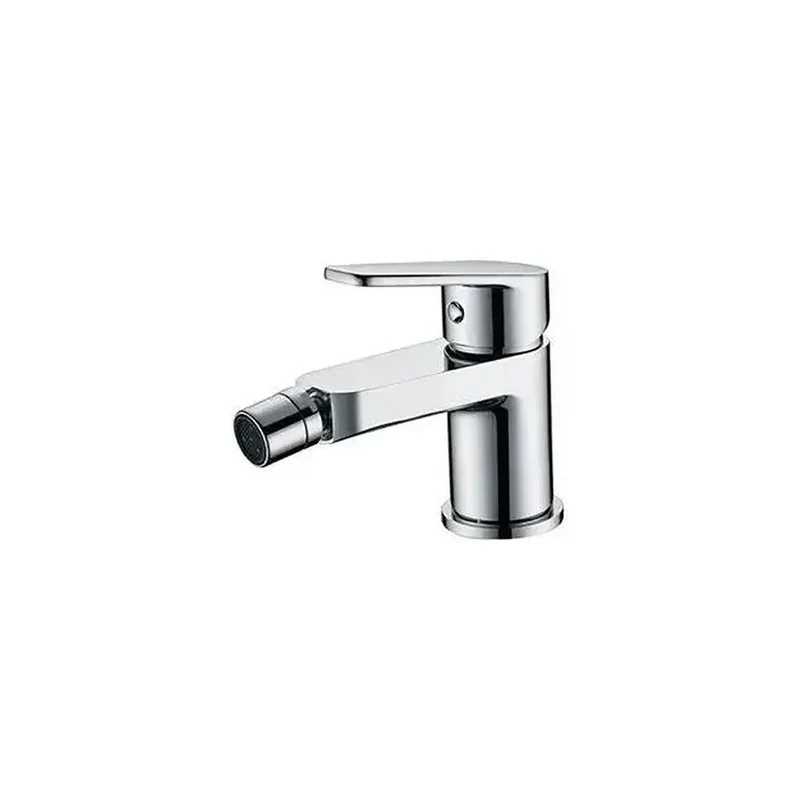 Grifo monomando para bidé fabricado en latón con una rótula orientable Teide de Imex