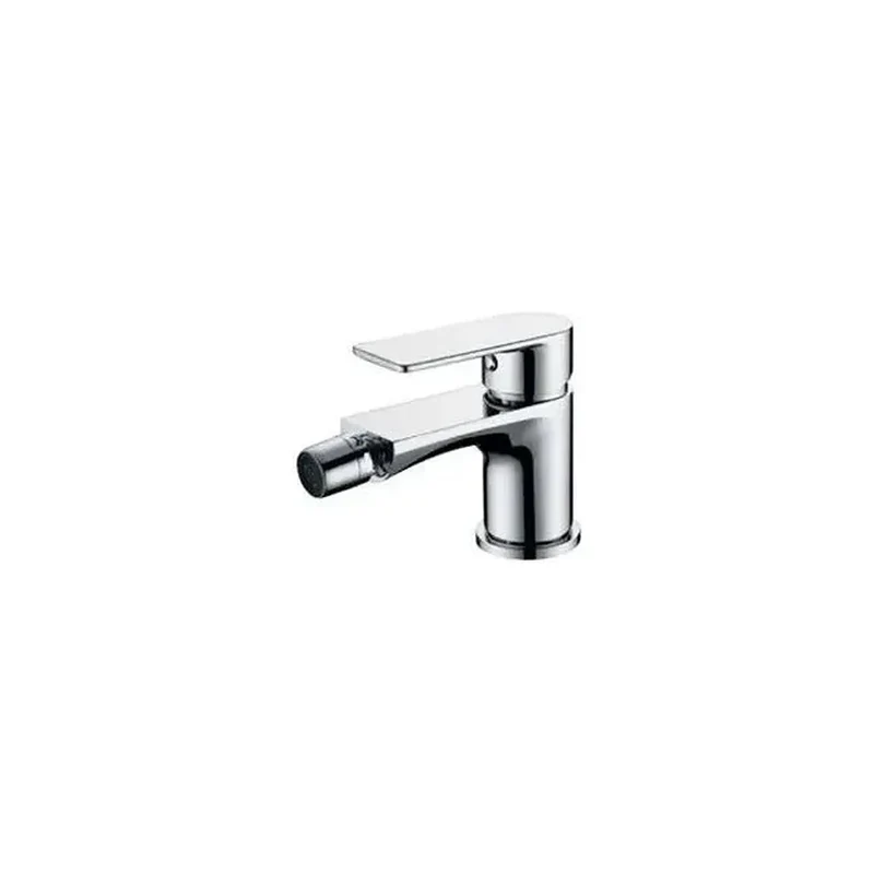 Grifo monomando para bidé fabricado en latón con cierre cerámico de acabado Saona de Imex