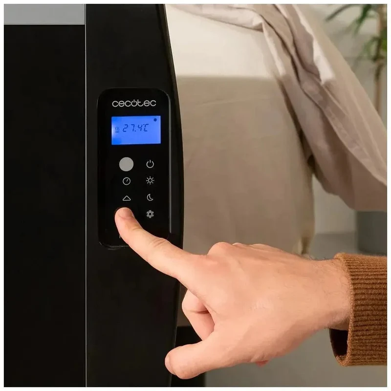 Emisor Térmico ReadyWarm 1800: Calor Eficiente y Seguro para Espacios de 15 m² de Cecotec