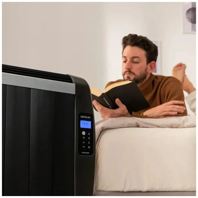 Emisor Térmico ReadyWarm 1800: Calor Eficiente y Seguro para Espacios de 15 m² de Cecotec