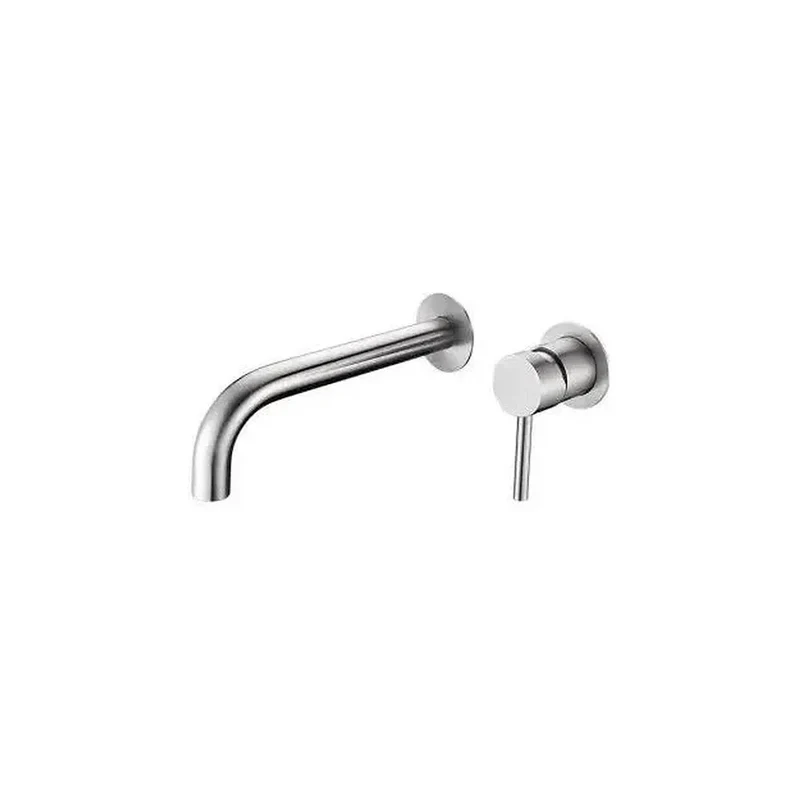Grifo monomando para empotrar fabricado en acero inoxidable con acabado cromado Moscu de Imex