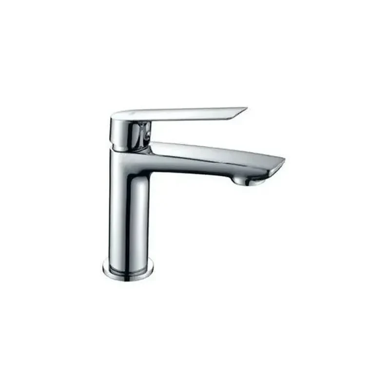Grifo monomando para lavabo fabricado en latón con un acabado cromado Luxor de Imex