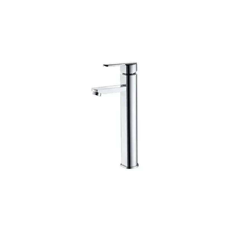 Grifo monomando de lavabo con caño alto fabricado en latón color cdo Roma de Imex