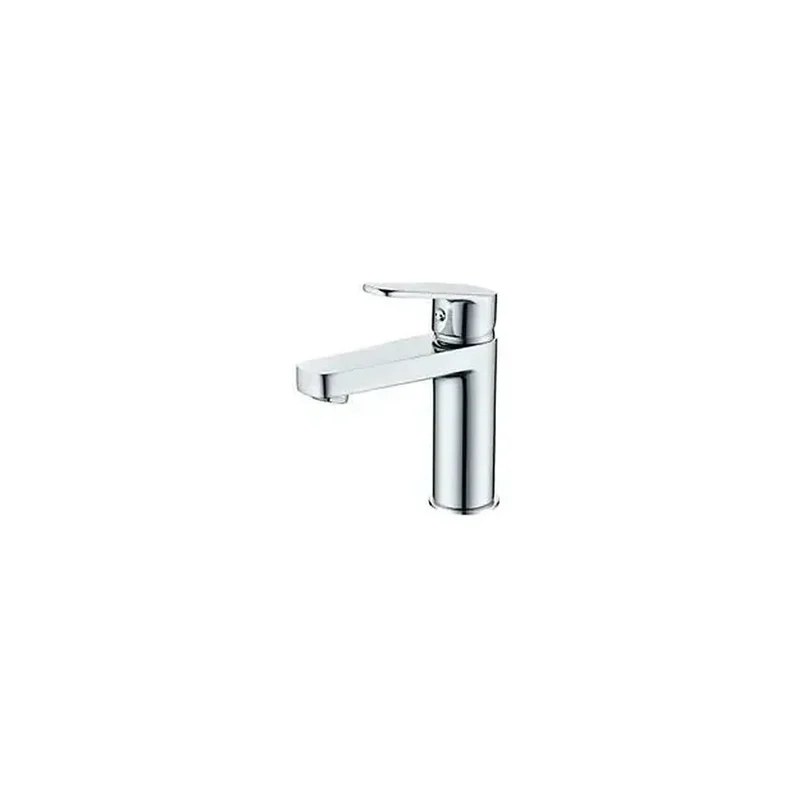 Grifo monomando para lavabo fabricado en latón con un cartucho de cierre cerámico Teide de Imex