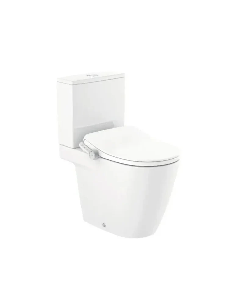 Roca In Wash A803151S01 – Inodoro de Pie Completo, Salida Dual, Blanco