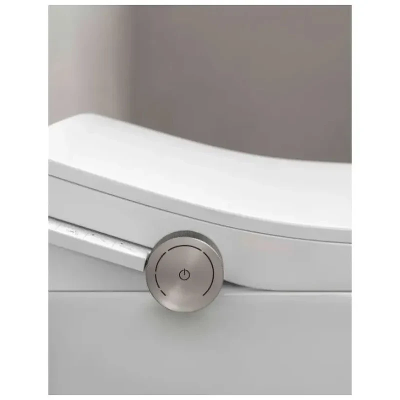 Inodoro suspendido smart de porcelana en color blanco para tanque empotrable con función de lavado y secado Ona Roca