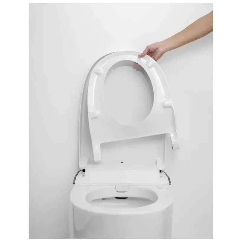 Roca In Wash A803104001 – Inodoro Suspendido con Tapa, Salida Horizontal, Blanco
