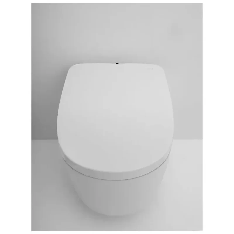 Roca In Wash A803104001 – Inodoro Suspendido con Tapa, Salida Horizontal, Blanco