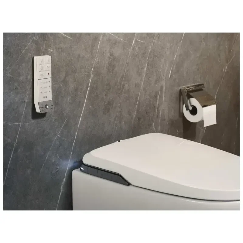 Roca In Wash A803105001 – Inodoro de Suelo con Cisterna Empotrada, Salida Horizontal, Blanco