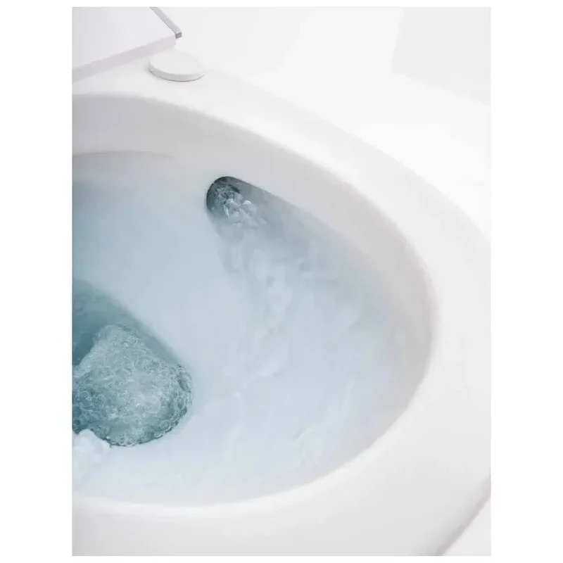Roca In Wash A803105001 – Inodoro de Suelo con Cisterna Empotrada, Salida Horizontal, Blanco