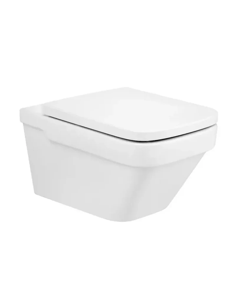 Roca Dama – Inodoro de Suelo con Cisterna Empotrada, Salida Horizontal, Blanco
