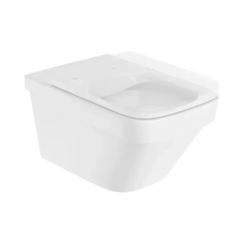 Roca Dama – Inodoro de Suelo con Cisterna Empotrada, Salida Horizontal, Blanco
