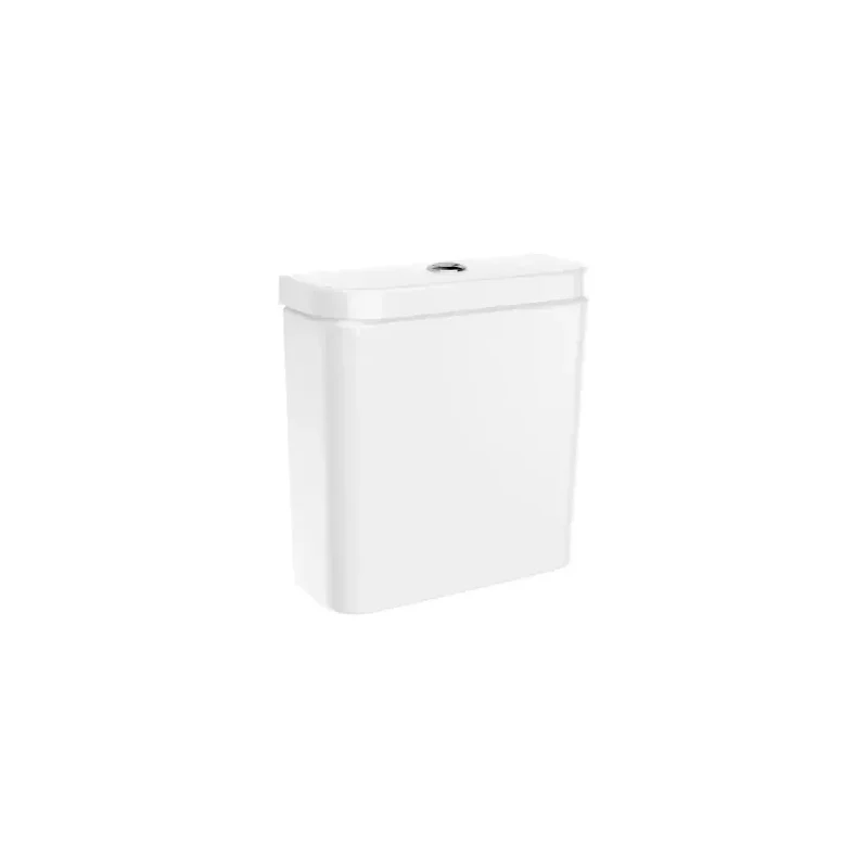 Inodoro completo adosado a la pared de altura confort con tecología Rimless The Gap Round Roca
