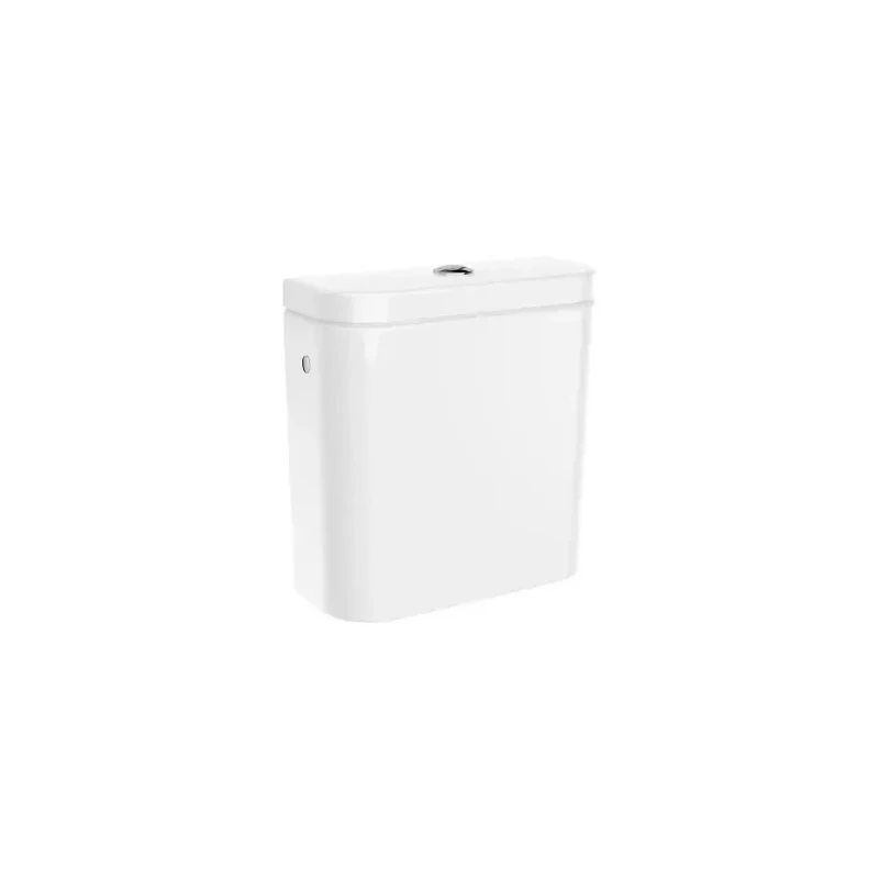 Inodoro completo adosado a la pared de altura confort con tecología Rimless The Gap Round Roca