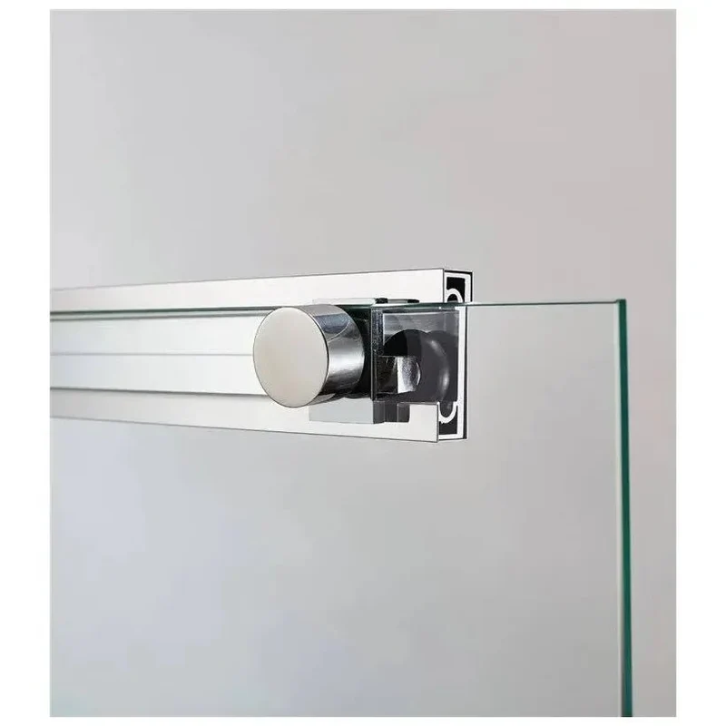 Mampara Angular 4 Hojas 2 Correderas Vidrio Templado 6mm TEMPLE GME | A Medida