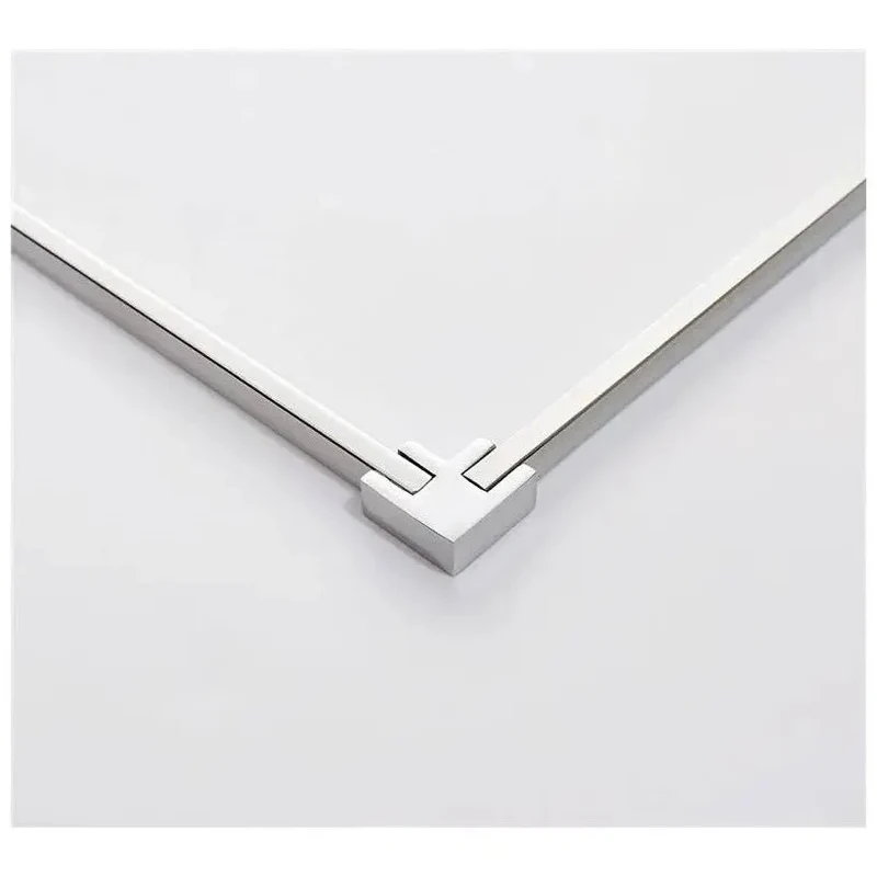 Mampara Angular 4 Hojas 2 Correderas Vidrio Templado 6mm TEMPLE GME | A Medida