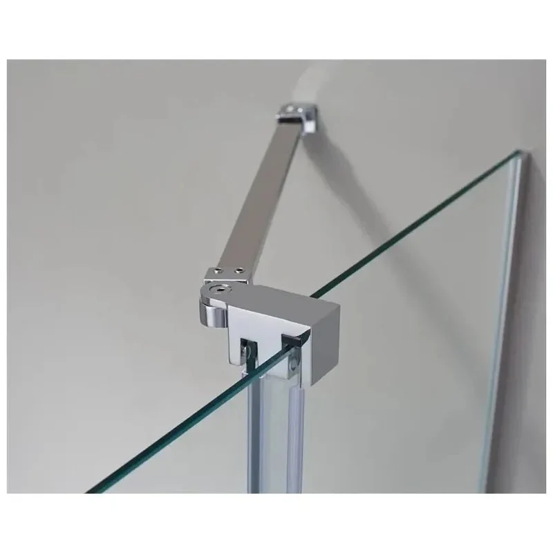 Mampara Frontal Corredera 1 Hoja + Fija VITRO GME | 95-180 cm | Vidrio Templado 6mm