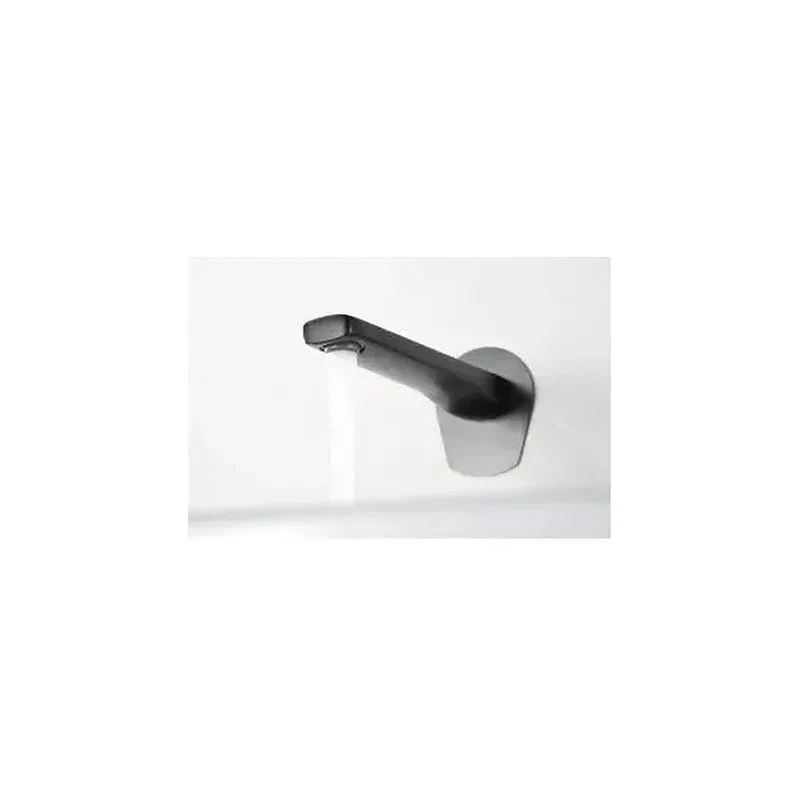 Grifo monomando empotrado para lavabo hecho de latón con acabado negro mate Delos de Imex