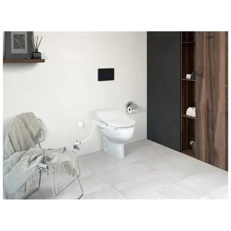 Roca Victoria – Inodoro de Suelo con Cisterna Empotrada, Salida Vertical, Blanco