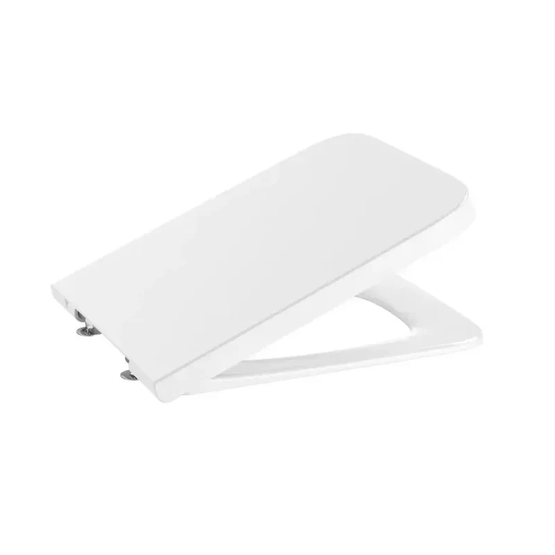 Roca Square Duplo – Pack de Inodoro Suspendido con Bastidor y Placa, Salida Horizontal, Blanco