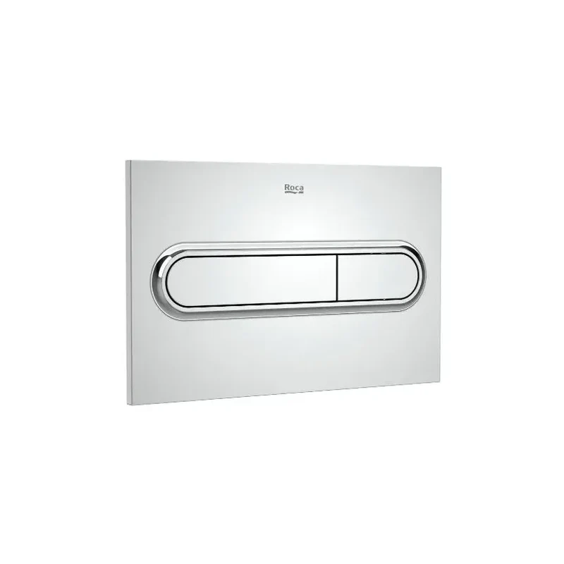 Roca Square – Pack de Inodoro Suspendido con Bastidor y Placa, Salida Horizontal, Blanco