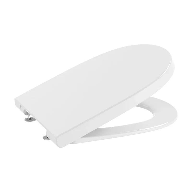 Pack inodoro Rimless suspendido con placa pulsadora y cisterna empotrada Meridian Duplo ROCA