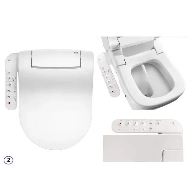 Roca The Gap Round Basic – Pack de Inodoro Suspendido con Bastidor y Placa, Salida Horizontal, Blanco