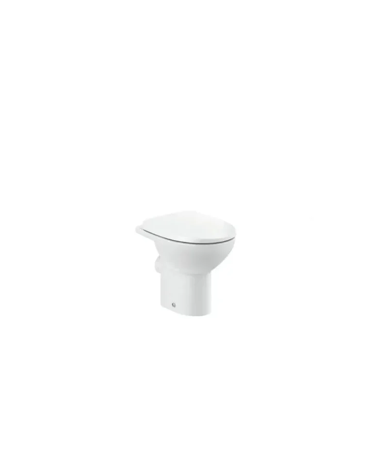 Roca Victoria – Inodoro con Tanque Alto (Cisterna no Incluida), Salida Horizontal, Blanco