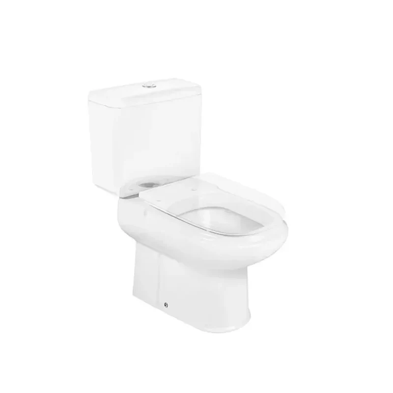 Roca Dama – Inodoro de Pie Completo, Salida Horizontal, Blanco