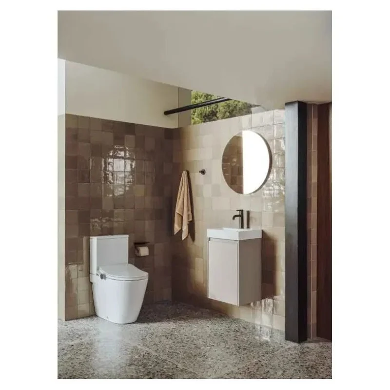 Roca Ona A803461S01 – Inodoro de Pie Completo, Salida Dual, Blanco