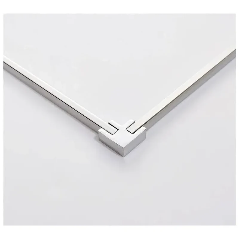 Mampara Angular FUTURA GME 2 Hojas Correderas Vidrio Templado 6mm A Medida
