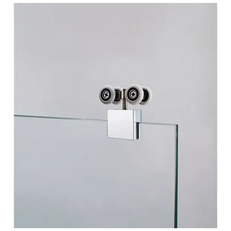 Mampara de Ducha Angular 2 Hojas Correderas BYPASS GME – Vidrio Templado 6mm con EnduroShield, Ancho 108-158cm, Aluminio Plata