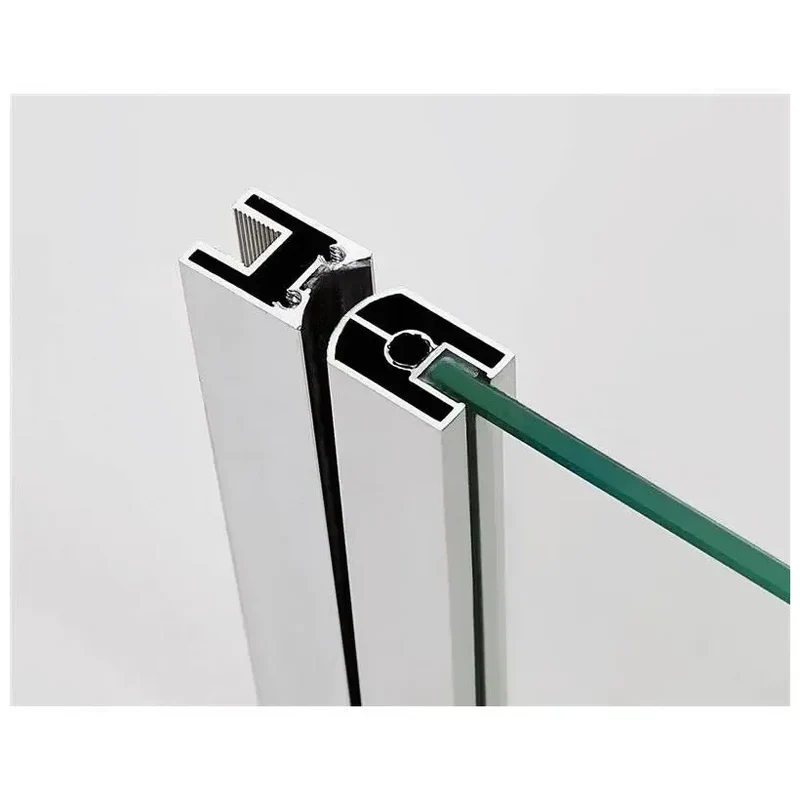 Mampara de Ducha Abatible OPEN GME – Vidrio Templado 6mm, Reversible, Antical, Ancho 41-82cm