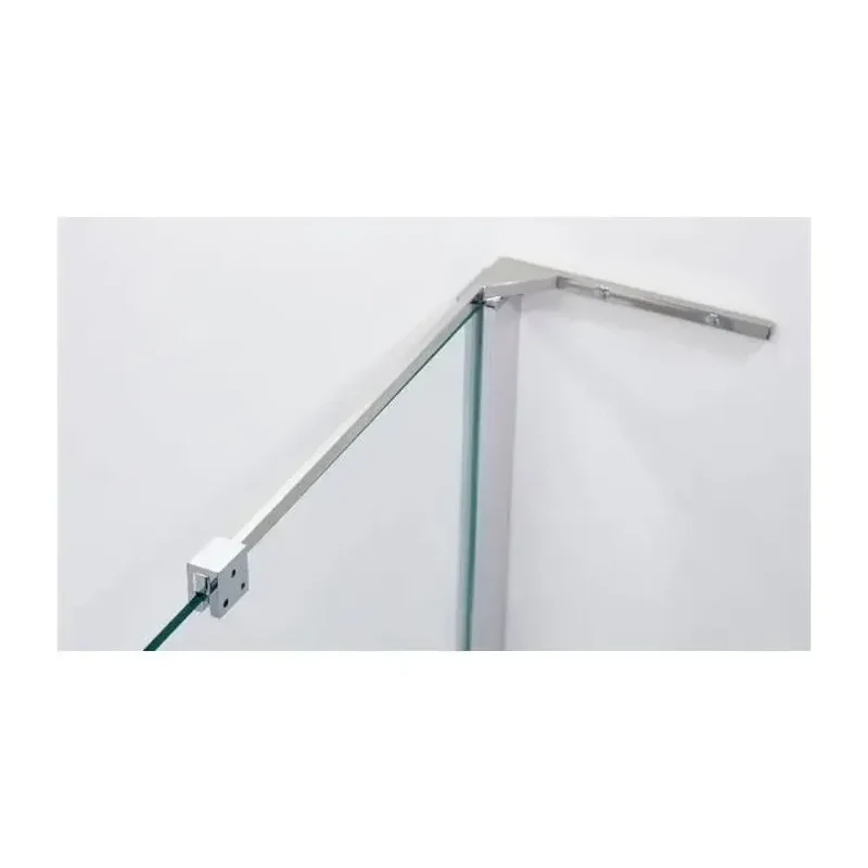 Mampara de Ducha Frontal SCREEN GME 2 Hojas Fija + Abatible 8mm EnduroShield