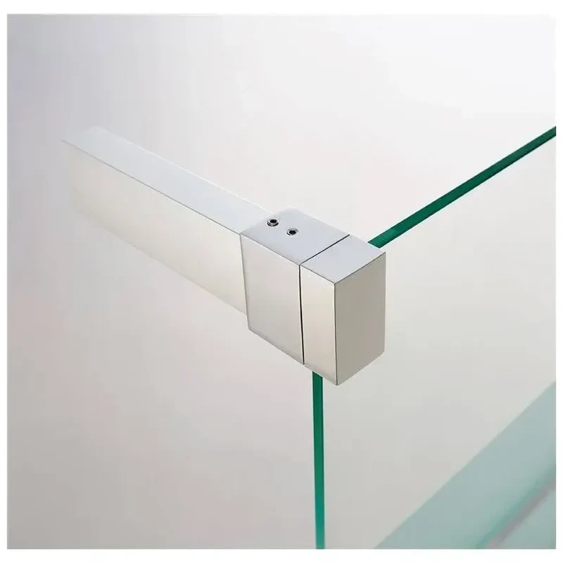 Mampara Angular 2 Hojas Correderas Vidrio Templado 6mm BASIC GME - A Medida